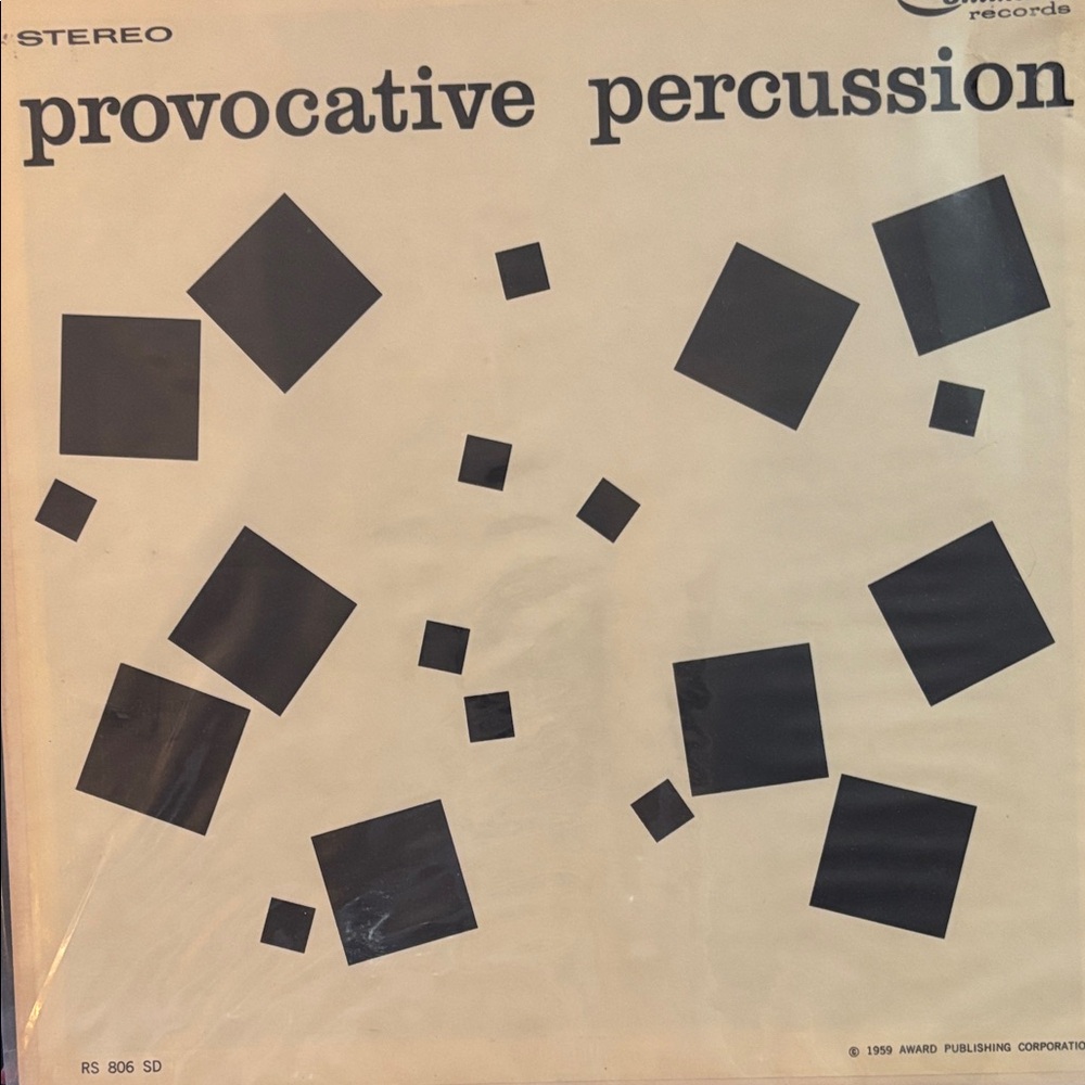 Provocative Percussion Vinyl Record